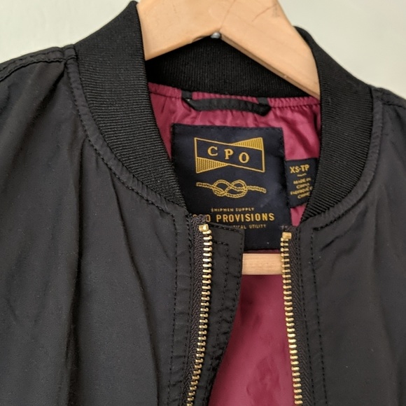 cpo provisions bomber jacket